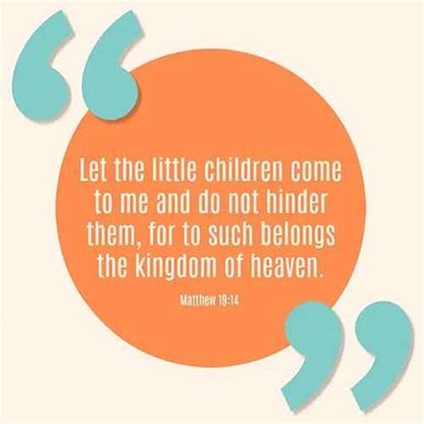 48 Happy And Sweet Bible Verses About Children