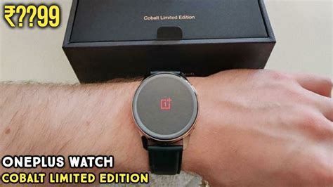 Oneplus Watch Cobalt Edition Oneplus Cobalt Watch Oneplus Watch Cobalt Limited Edition