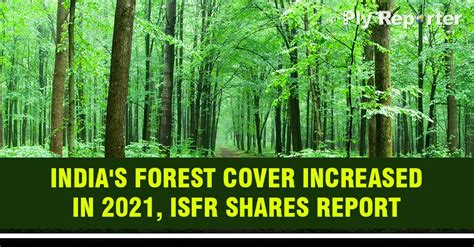 India S Forest Cover Increased In 2021 ISFR Shares Report