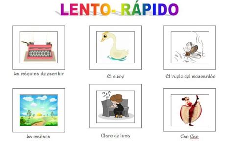 Cualidades Del Sonido R Pido Lento Worksheet Cualidades Del Sonido