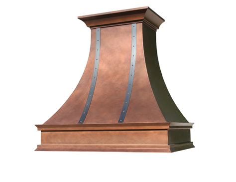 Copper Range Hoods Custom Copper Range Hoods Weathered Copper Range