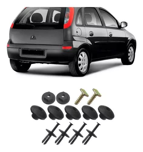 Kit Grampo Para choque Traseiro Corsa Hatch 02 12 13 Pç MercadoLivre