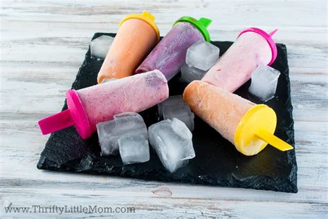 Homemade Frozen Fruit and Veggie Ice Pops » Thrifty Little Mom