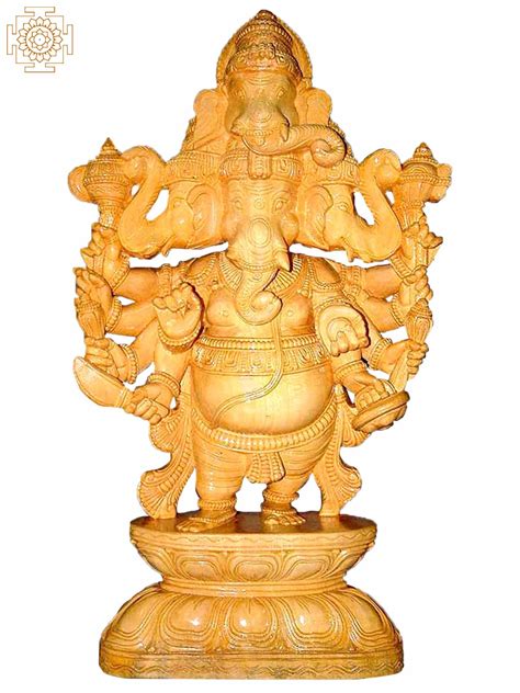 Heramba Ganesha Exotic India Art