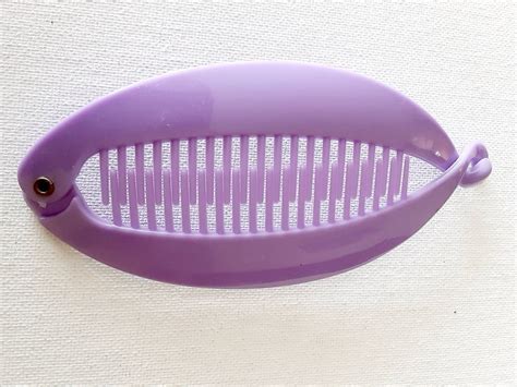 Banana Hair Combs Ponytail Holder 5 12 Long 1pcbanana Etsy