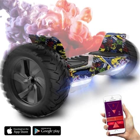 Geekme Gyropode Hoverboard Pouces Scooter Electrique Tout Terrain