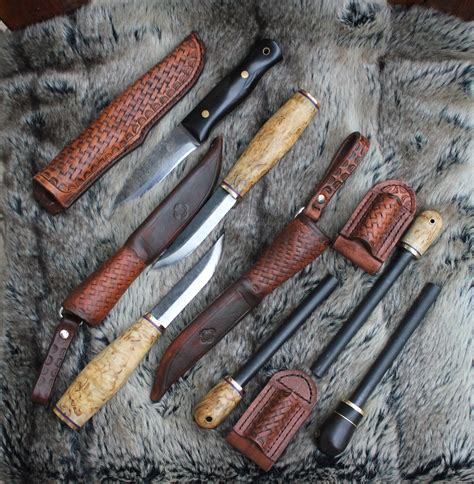 Custom Bushcraft Knife Hunting Puukko Survival Knife Etsy