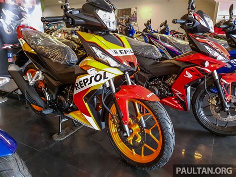 2020 Honda RS150R V2 Spotted In Malaysian Dealer Five New Colours