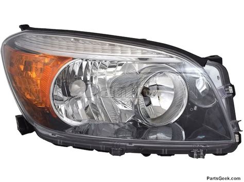 07 2007 Toyota RAV4 Headlight Assembly Body Electrical Action Crash