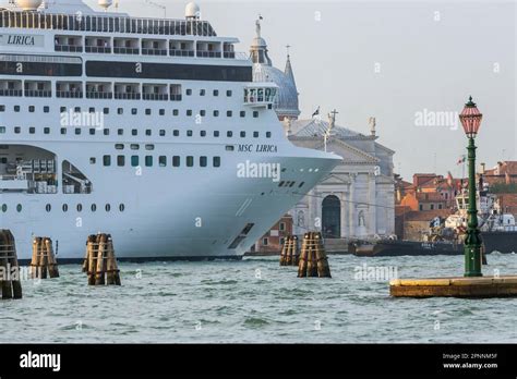 A Cruise Ship Is Heading For The Stazione Marittima Cruise Terminal