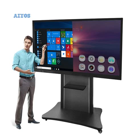 Inch Floor Stand Touch Screen Electronic Interactive