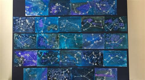 Constellation Class Art Project Just Add Flair Class Art Projects