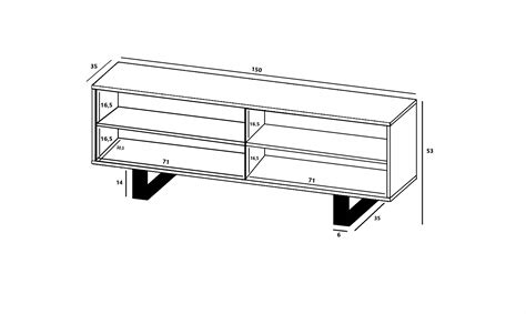 Szafka RTV Industrial komoda Loft Wotan Biały Mat 58062 sklep BRW