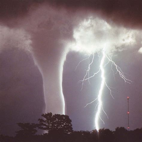 Tornado Lightning Gorgeous ⚡️ • Photo By Unkown Photo Taken