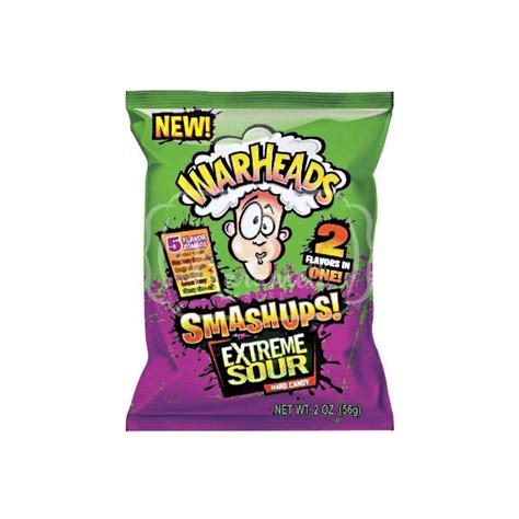 Warheads Smashups Extreme Sour | Bonbons aux fruits acides bi-gout USA