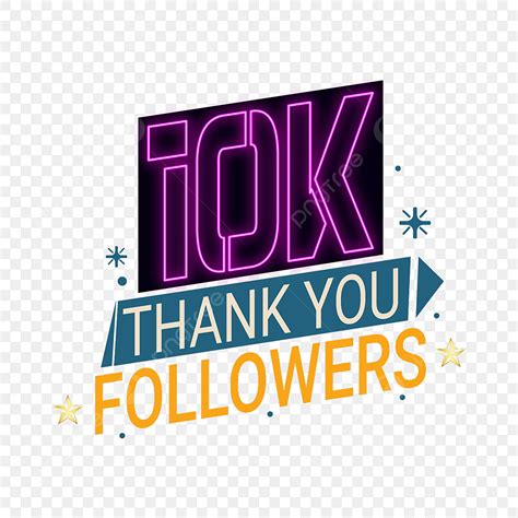 Thank You K Vector Hd Images K Followers Banner With Thank You