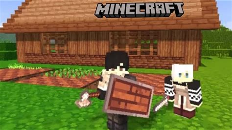 Minecraft Dupla Survival Celeiro Gameplay No Pc Youtube