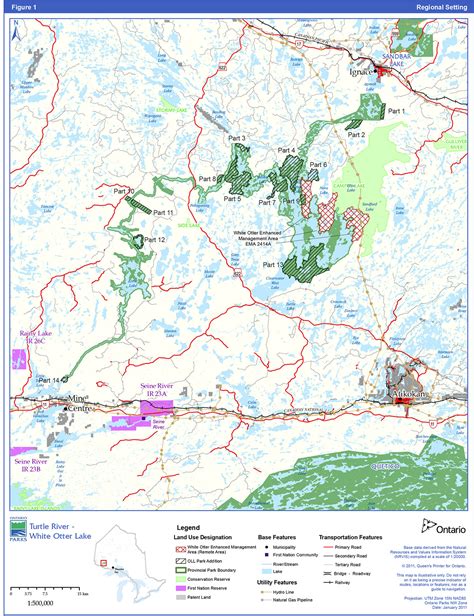 Turtle River White Otter Lake Provincial Park Management Plan Ontario Ca