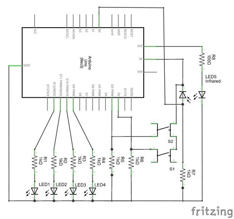 Arduino IR proximity sensor obstacle detection system | Mechatrofice