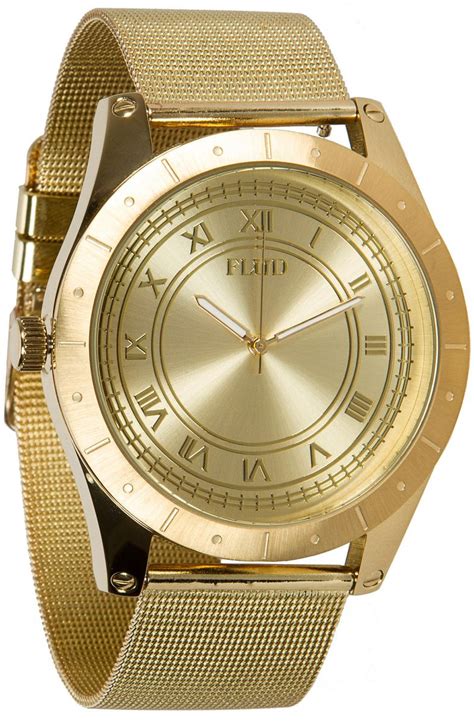 Flud Watches Watch Big Ben with Interchangeable Bands in Gold