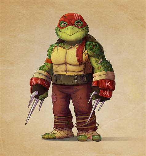 Artstation Tmnt Raphael Edu Souza Raphael Ninja Turtle Teenage