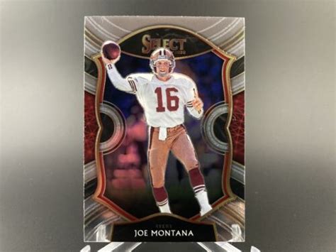 Joe Montana Panini Select Concourse Ers Ebay