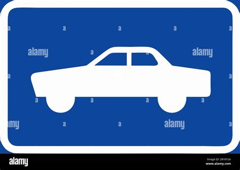 Car Signs Giving Information Special Regulation Road Signs In Sweden