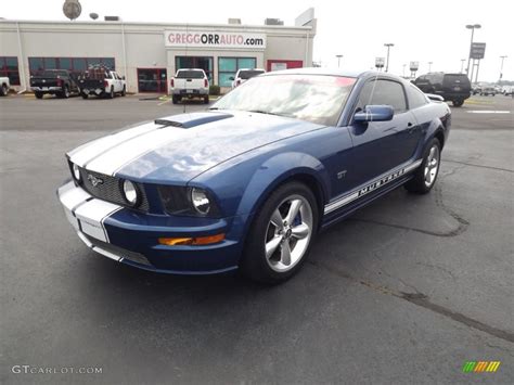 Vista Blue Metallic Ford Mustang Gt Premium Coupe Photo