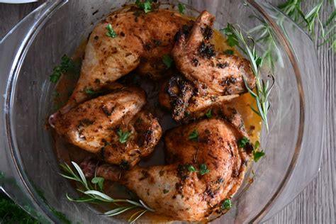 Baked Chicken With Rosemary Klysa