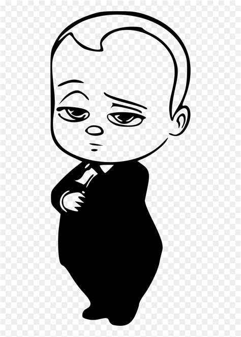 The Boss Baby Png Download Boss Baby Black Logo Transparent Png Vhv