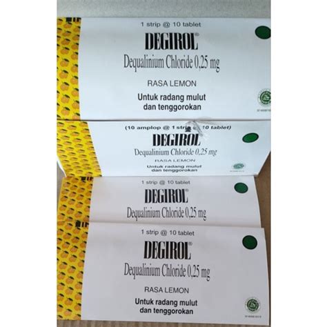 Jual Degirol Tablet Hisap Rasa Lemon Untuk Radang Mulut Dan Tenggorokan