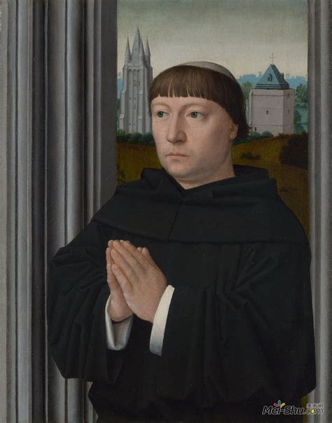 奥古斯丁修士祈祷杰勒德大卫 Gerard David 高清作品欣赏 杰勒德大卫作品 杰勒德大卫专题网站 艺术大师 美术网 Mei