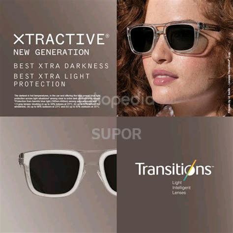 Jual Lensa Essilor Transitions Xtractive New Generation Rock