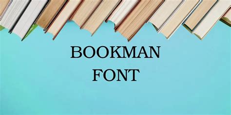 Bookman Font Free Download