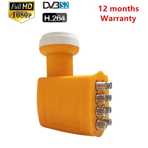 Dvb S2 Universal Ku Band Lnb 8 Tuner Saída De Baixo Nível De Ruído à