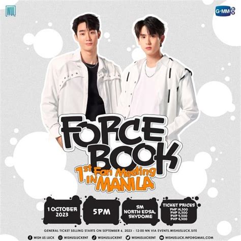 Thai Bl Duo Forcebook To Hold Fan Meeting In Manila Gma Entertainment