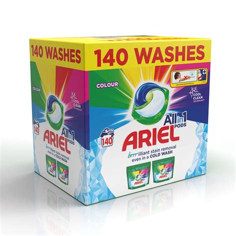 Ariel All In One Colour Pods 140 Wash Costco UK