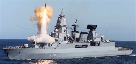 Type Sachsen Class Guided Missile Frigate German Navy