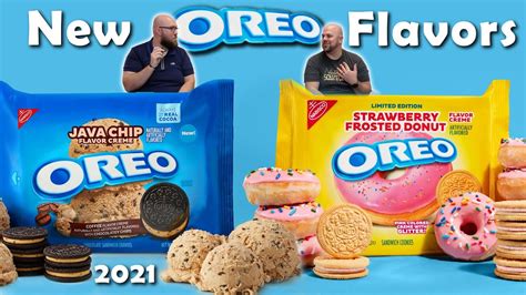 New Oreo Flavors Taste Test Spring Youtube