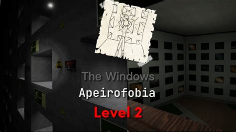 Roblox Apeirophobia Level 2 The Windows Youtube