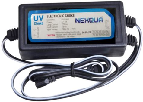 Nexqua Ro Uv Adaptor Choke Ac Power With Input V And Output Power