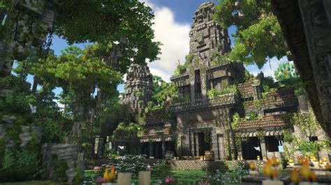 Minecraft Jungle Temple Blueprints