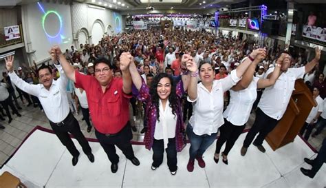 Olga Sosa cierra campaña en El Mante Daisy Herrera