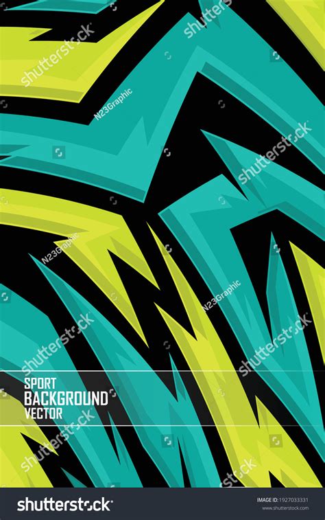 Abstract Geometric Sports Background Racing Line Stock Vector Royalty