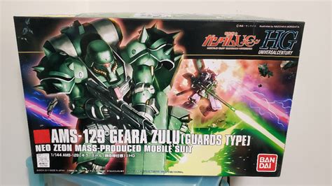 全新 高達 模型 1144 Hg Geara Zulu Guards Type Ams 129 基拉祖魯 親衛隊仕樣 1144