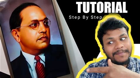 How To Draw Dr Br Ambedkar Step By Step Grid Method Drawing Tutorial