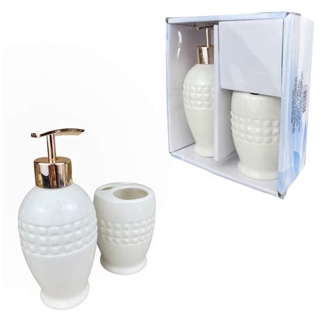 Kit Lavabo Banheiro Cerâmica Saboneteira Porta Escova Luxo Submarino