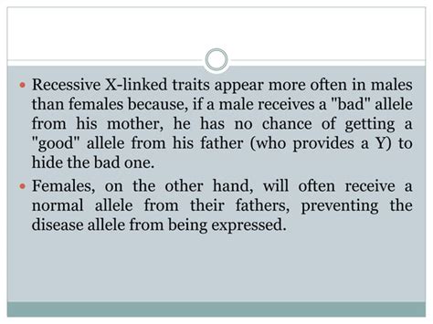 Patterns Of Inheritance Genetics Ppt