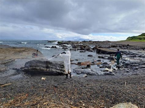 宜蘭頭城海岸油汙 疑海上輪船排廢油 基宜花東 地方 聯合新聞網