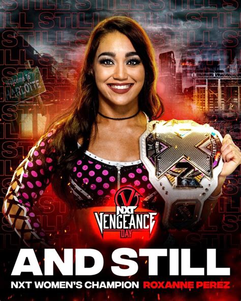 WWE NXT Vengeance Day News Roxanne Perez Retains NXT Women S Title